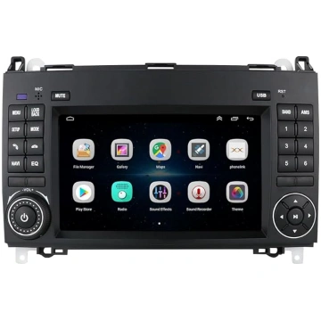 7 collu Android auto radio ar GPS navigatoru Carpl