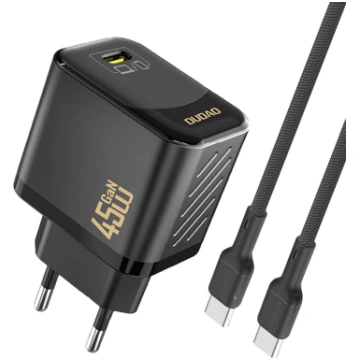 Dudao GaN tīkla lādētājs ar 45 W USB-C kabeli - me