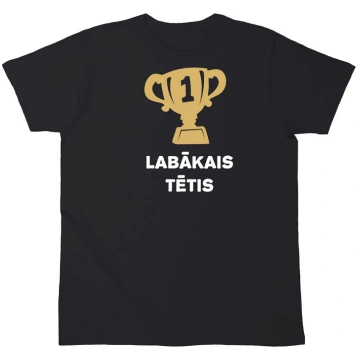 T-krekls "Labākais tētis" Latviešiem Vīriešu
