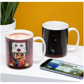 Minecraft Nether Heat Change Mug Paladone