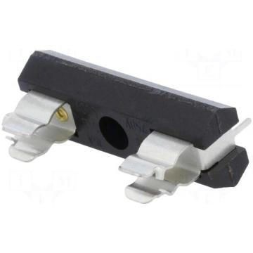 Fuse holder | cylindrical fuses | Mounting: THT | 