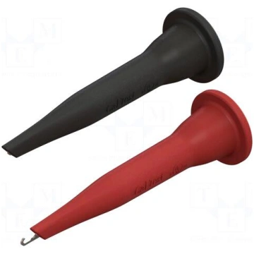 Clip-on probe | hook type | 3A | black,red | 8kV |