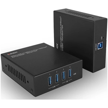 LINDY - transmitter and receiver - USB/network ext
