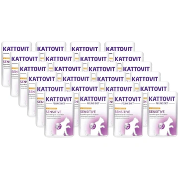 Kattovit Sensitive kurczak+indyk 85g saszetka uniw