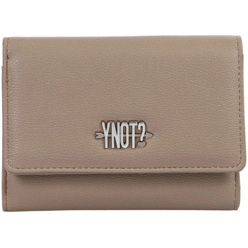 Ynot - Portafoglio Donna con Patta in Ecopelle Lon