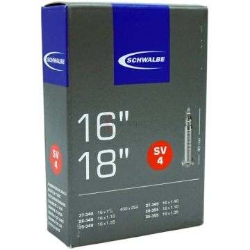 SCHWALBE Tube 16/18" SV4 40 mm