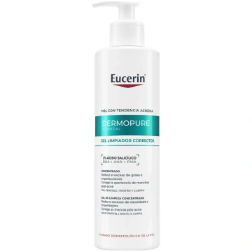 DERMOPURE Trīskāršas iedarbības attīrošais gels 40