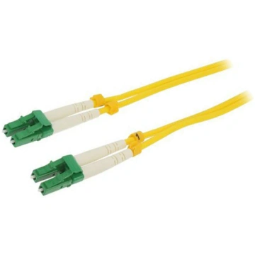 Fiber patch cord; LC/APC,both sides; 1m; 9/125um; 