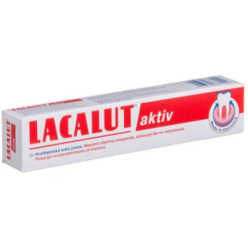 Zobu pasta Lacalut Aktiv, 75 ml