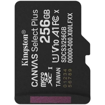 KINGSTON memory card 256GB SDXC Canvas Select Plus