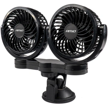 Auto salona ventilators 2x4" 24V AMiO