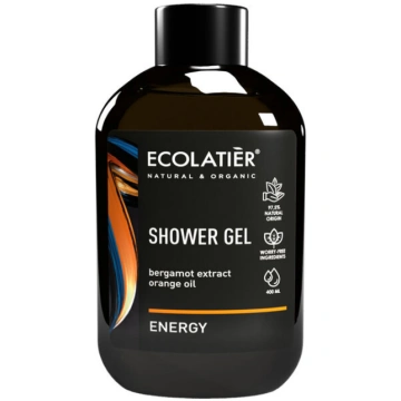 Ecolatier dušas gels Energy, 400 ml