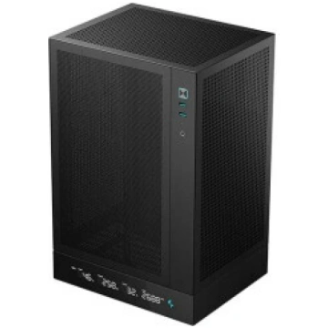 Deepcool PC Gaming Case | CH170 DIGITAL | Black |