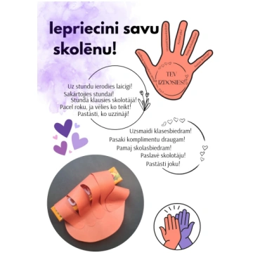 Sveiciens zinību dienā + stundas noteikumi + pozit