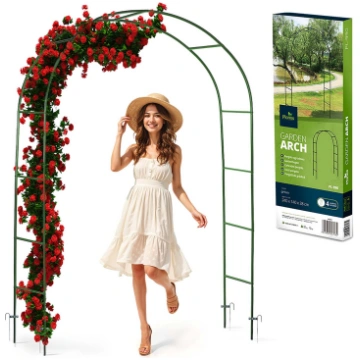 Plonos Dārza Pergola Arka 240 cm - Eleganta Dekorā