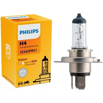 Halogēna spuldze PHILIPS Vision H4 12V