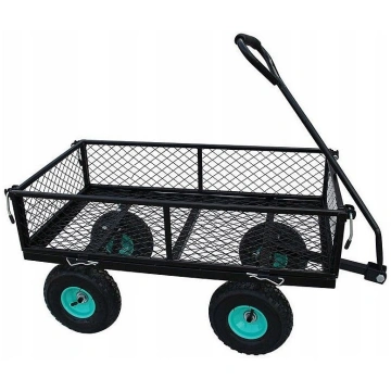 Dārza ratiņi 80L 200kg 1080x500x530mm GR9382 GREEN