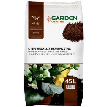 Komposts lauku puķes/iekštelpu ziediem Garden Cent