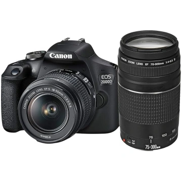 Canon EOS 2000D vienobjektīva spoguļkamera (24,1 M
