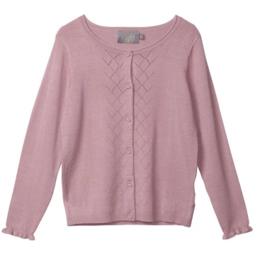 Creamie Kid Girl Cardigan Pointelle 822040-6008