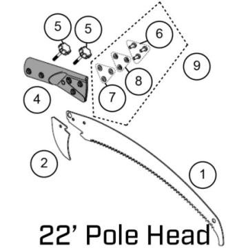 Lock Collar 34mm (37042) Silky Saws