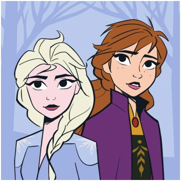 Disney Frozen Sisters burvju roku dvielis, sejas d