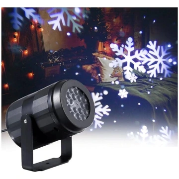 Lichtprojektor, Schneeflocke Licht Landschaft Lamp