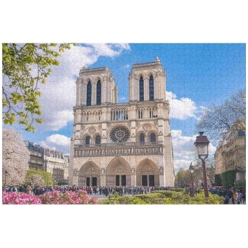 Koka puzles pieaugušajiem un bērniem, Notre Dame D