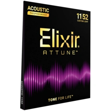 Elixir 21027 Attune 11-52 Phosphor Bronze akustisk