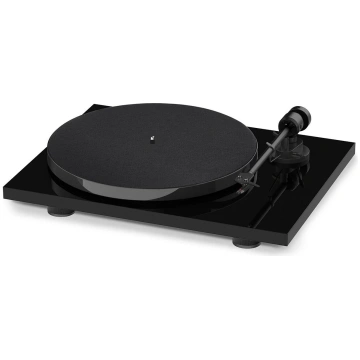 PRO-JECT E1 PHONO SB (OM5e) BLACK VINILA PLAŠU ATS