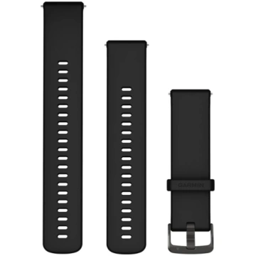 QuickFit 22 pulksteņa siksniņa, melna Garmin
