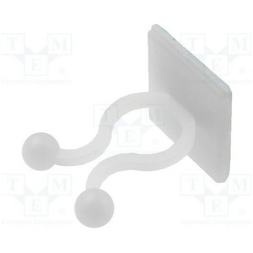 Cable clips; Øbundle : 10mm; polyamide; natural; U