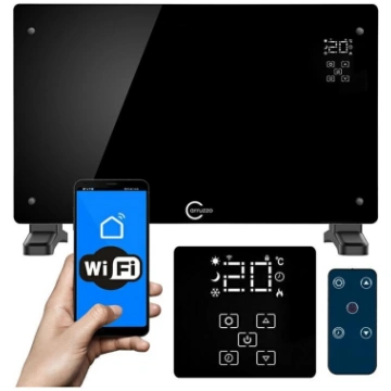 Elektriskais stikla paneļa sildītājs 2500w wifi - 