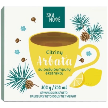 Citronu tēja ar priežu pumpuriem SKANOVĖ, 300 g. S