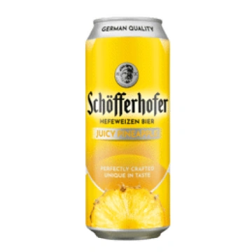 Alus SCHÖFFERHOFER Pineapple 2,5% 0,5L sk.D