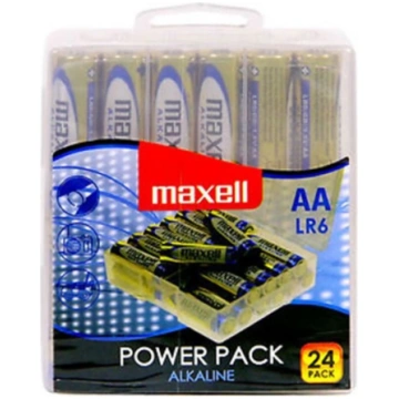 Maxell - Confezione Batteria Alcalina Aa Lr6 * 24 