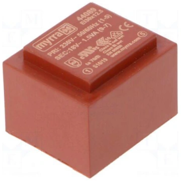 Transformer: encapsulated | 1.5VA | 230VAC | 18V |