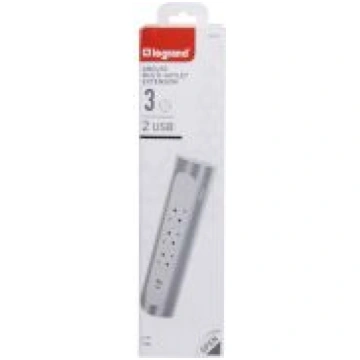 Angle multi-outlet extension sockets 3 sockets wit