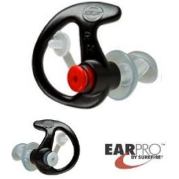 Bouchons d'oreilles Surefire EP3 Noirs - PROM