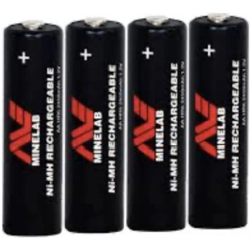 Minelab AA NiMH uzlādējamās baterijas (3011-0406)