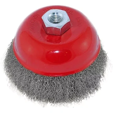 Koniskā birste M14 D100 mm tērauda, FASTER TOOLS, 