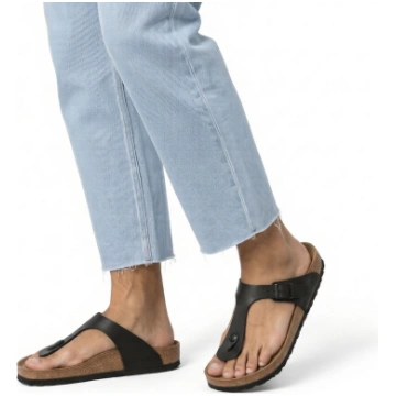 Gizeh Bs - birko flor black Nero Birkenstock