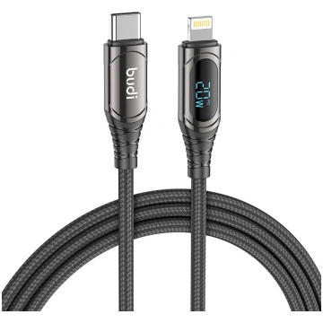 iPhone cable Budi 1.5m 20W (black) ( 229TL ) akses