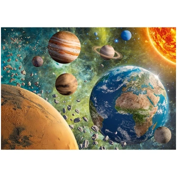 Puzzle Planet Earth in Galaxy Space Cherry Pazzi