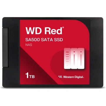 SanDisk Red SA500 1TB SSD disks 2,5" SATA III (WDS