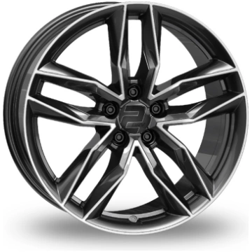 WH40 Dark Gunmetal Polished 2drv