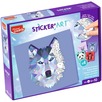 MAPED Creativ mozaiku komplekts "Vilks" 6>10