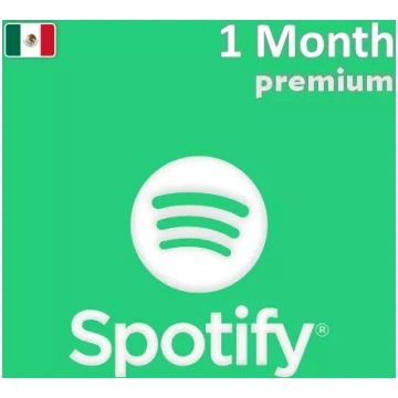 Spotify Premium dāvanu karte 1 mēnesim (Meksika)