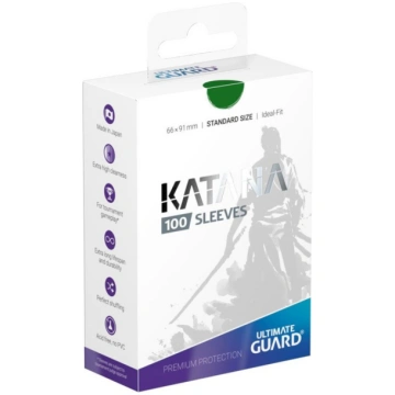 Ultimate Guard Katana Sleeves Green (100)