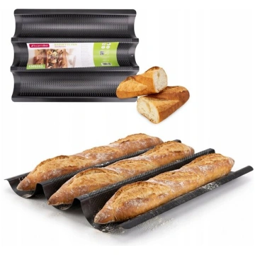 Forma bagetes, maizes un pīrāgu cepšanai – cepšana